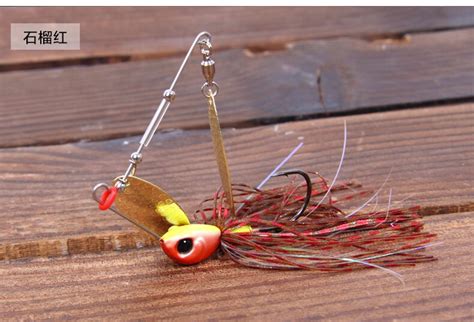 Trulinoya 5 Stück Spinnerbait jig kopf 7g gesamt12 Grandado