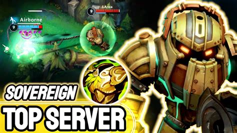 Wild Rift Nautilus Top Europe Server Sovereign Ranked Youtube