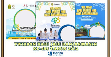 Link Twibbon Hari Jadi Banjarmasin Ke Tahun Klik Disini