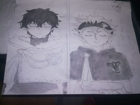 Otro Dibujo De Black Clover Espero Que Les Guste •anime• Amino