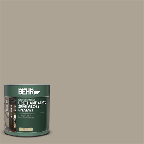 Behr Qt Home Decorators Collection Hdc Nt Smoked Tan Semi Gloss