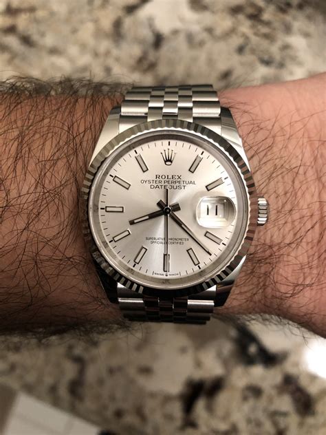 Rolex Datejust 36 Jubilee Silver Dial Atelier Yuwa Ciao Jp