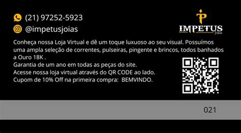 Cartão De Visita Arte Digital Elo7 Produtos Especiais