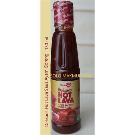 Mamasuka Delisaos Hot Lava Sambal Pedas Ml Lazada Indonesia