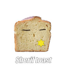 Sherif Toast Sticker - Sherif Toast Meme - Discover & Share GIFs