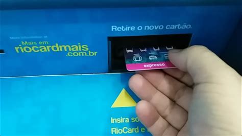 Como Fazer Recarga No Riocard Mais Nas Maquinas Youtube