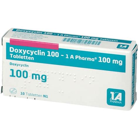 Doxycyclin A Pharma St Shop Apotheke