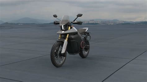 2023 Ola Adventure Motorcycle Concept Front Left AUTOBICS