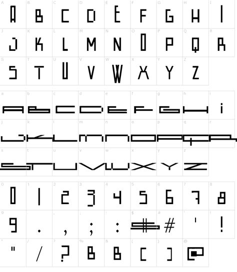 Wide Square Font Download