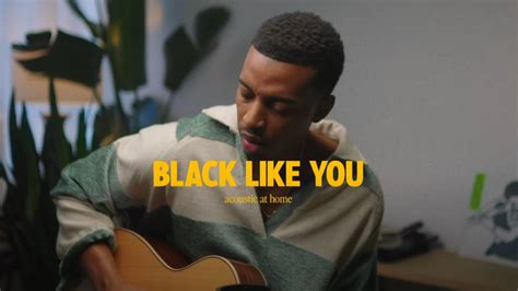 Black Like You Joseph Solomon Acoustic At Home Version Youtube Music