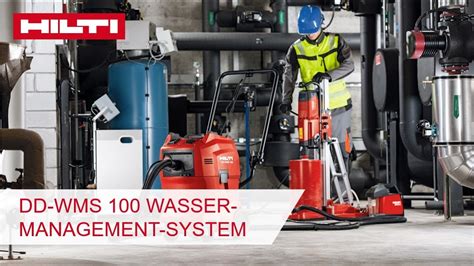 Anleitung Hilti Dd Wms Wasser Management System Reinigung Und