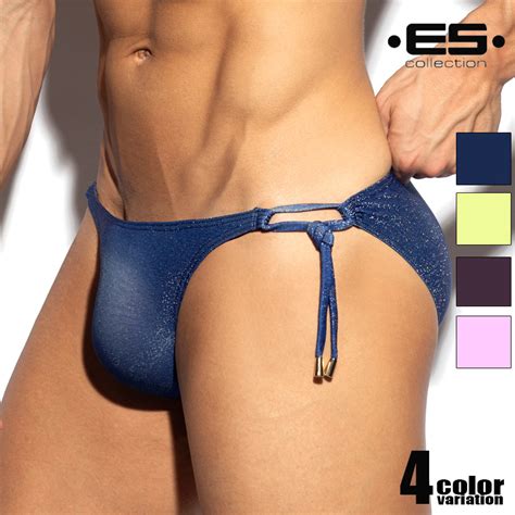 Escollection Lurex Bikini Brief Pack Up