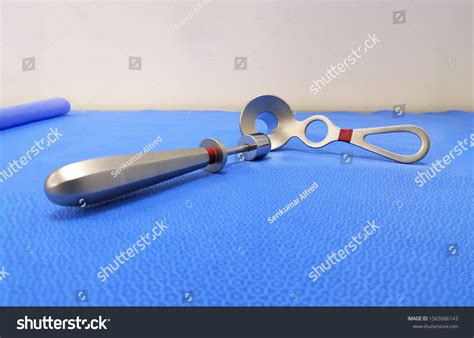 Medical Anal Rectal Examination Device Proctoscope Stock Photo