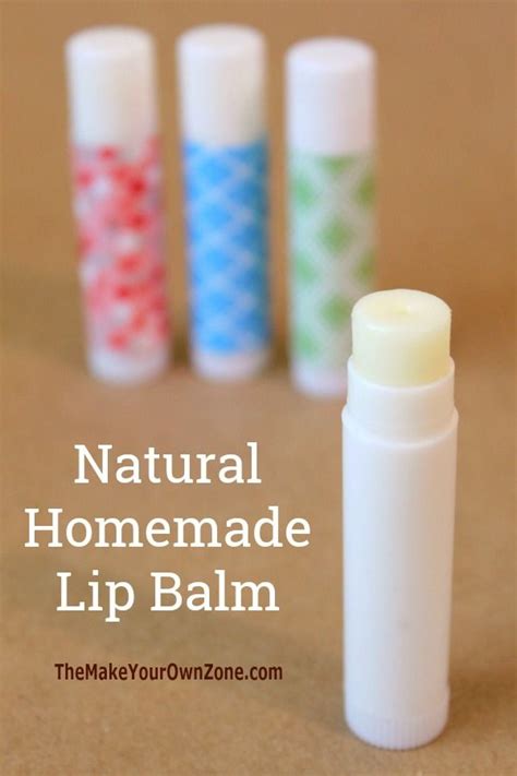 Homemade 1 2 3 Chapstick Small Batch Recipe Chapstick Recipe