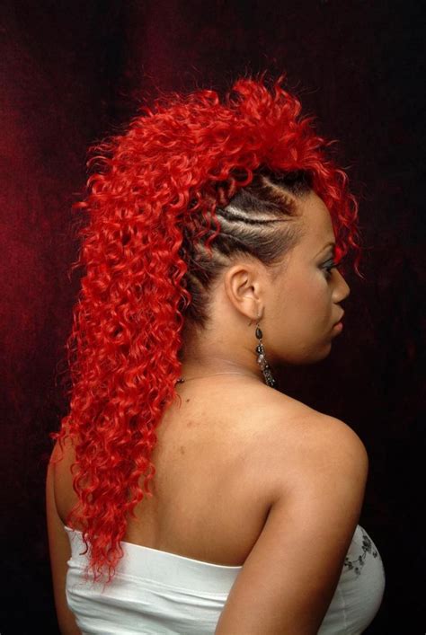 20 Photos Hot Red Mohawk Hairstyles