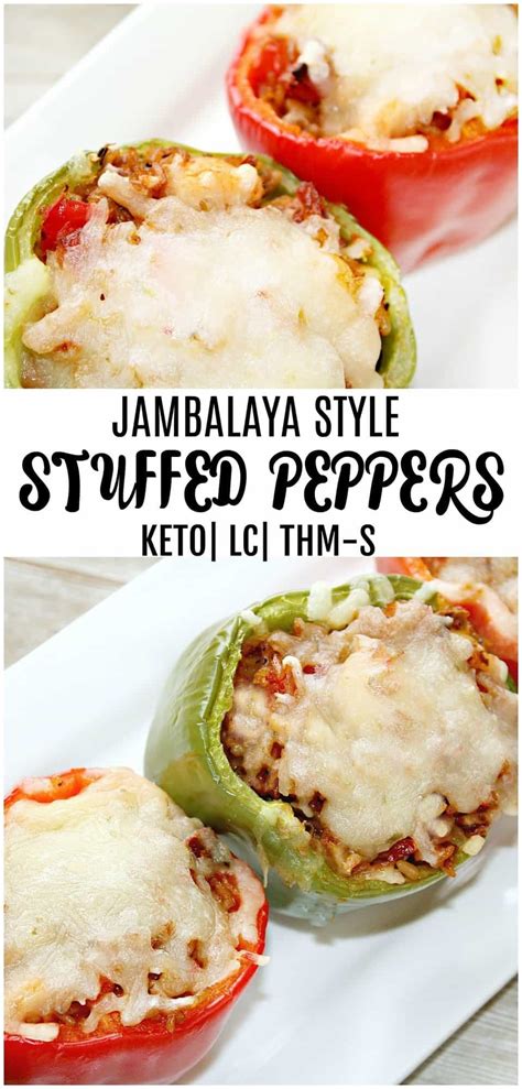 Keto Stuffed Peppers Less than 4 NET Carbs