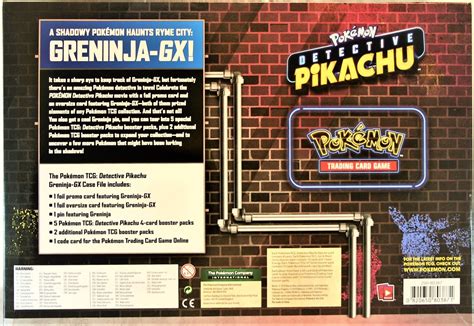 Pokemon Tcg Detective Pikachu Greninja Gx Case File