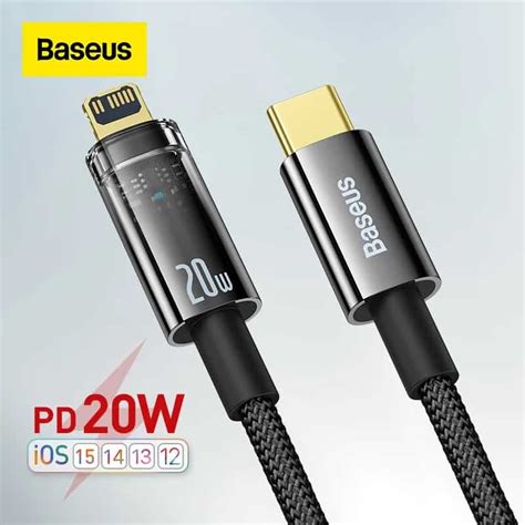 Baseus Explorer Series Auto Power-Off Fast Charging Data Cable Type-C ...