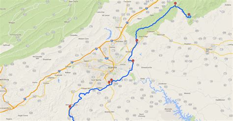 North Georgia Mountains Map | secretmuseum