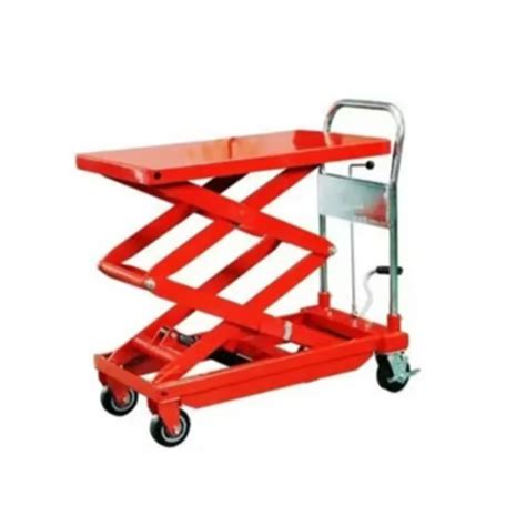 Durable Scissor Lift Table Truck At Best Price In Rajkot Excel Packaging