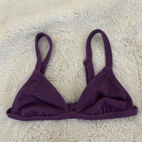 Purple Pacsun Bikini Top Looks And Feels Brand Depop