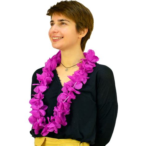 ᐉ Гавайские леи Мауи (фиолетовые) купить Гавайские леи, бусы из цветов ...