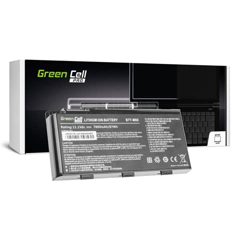 Green Cell Pro Laptop Battery Bty M D For Msi Gt Gt Gt Gt