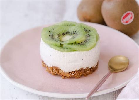 Cheesecakes Aux Kiwis Oscar Sans Cuisson A Vos Assiettes Desserts