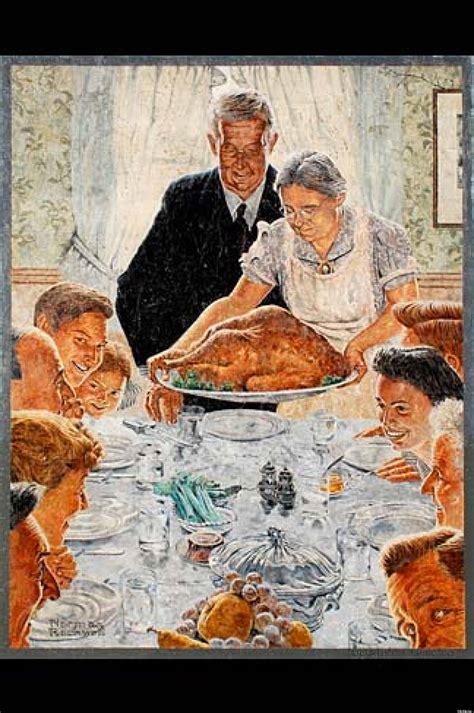 Norman Rockwell Thanksgiving Wallpaper - WallpaperSafari