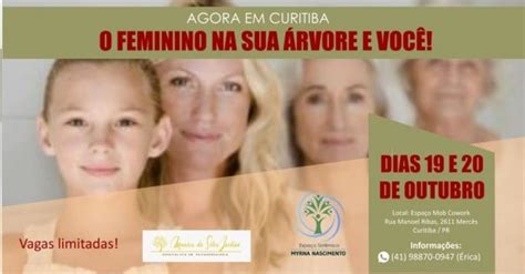 Workshop O Feminino Na Sua Rvore E Voc Em Curitiba Sympla