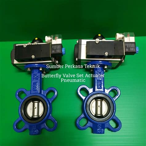 Jual Butterfly Valve Actuator Pneumatic 6 Inch Dn 150 Cast Iron Jakarta Barat Sumber