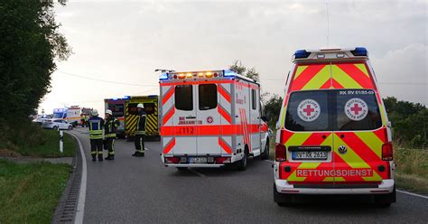 Schwerer Verkehrsunfall Bei Amtzell Acht Personen Verletzt