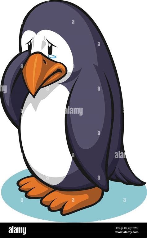 Crying Penguin Cartoon