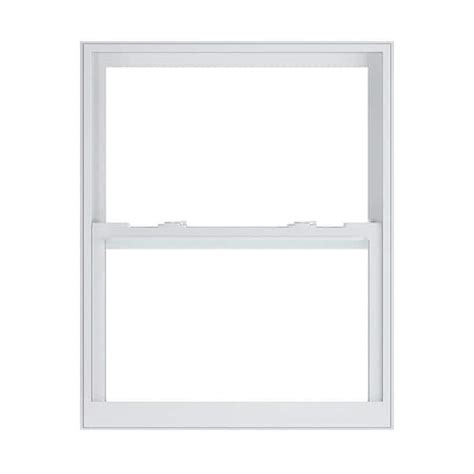 American Craftsman 30 In X 37375 In 70 Series White Single Hung Low E Argon Sc Glassvinyl