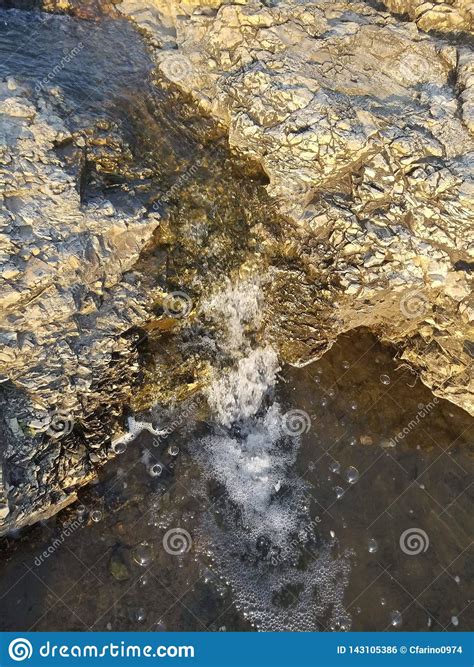 Joplin Missouri Christina Farino Waterfall in Spring Stock Photo