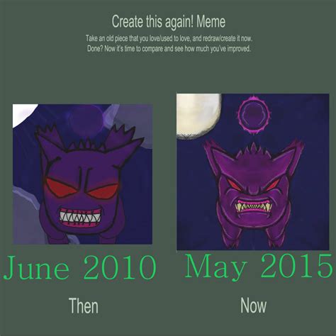 Redo Meme Pokemon Gengar By Dragonfire53511 On Deviantart