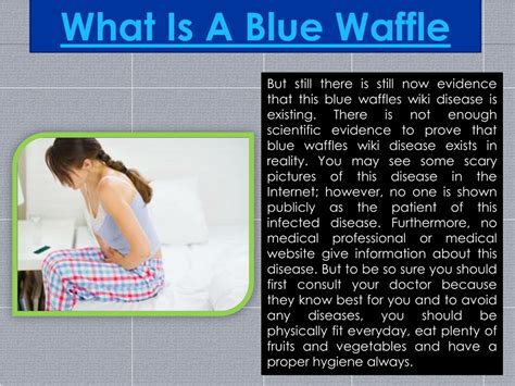 PPT - Blue Waffles Std PowerPoint Presentation, free download - ID:1492951