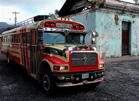 Guatemala How To Take The Chicken Bus Antigua To Lake Atitlan