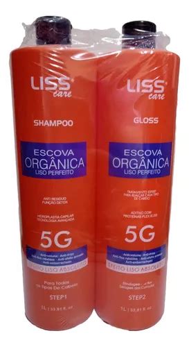 Progressiva Organica Liss Care Selante Alisamento Parcelamento Sem Juros