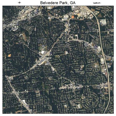 Aerial Photography Map of Belvedere Park, GA Georgia