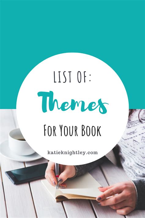 A List of Themes to Use in Your Book