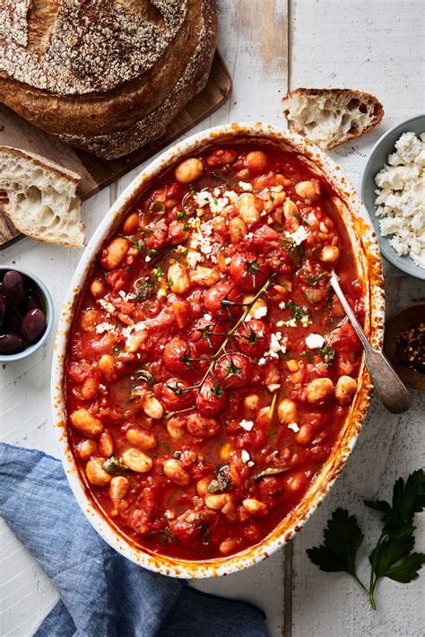 Greek Style Baked White Beans In Tomato Sauce Artofit