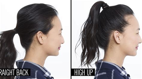 How To Draw A High Ponytail