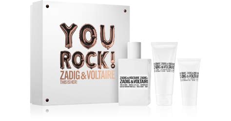 Zadig Voltaire This Is Her Coffret Cadeau Viii Pour Femme Notino Fr