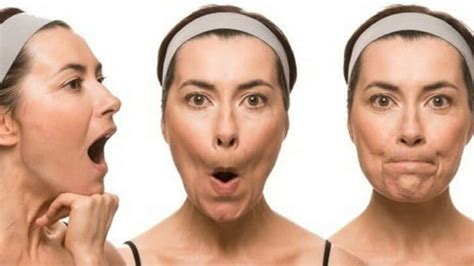 Como Eliminar Papada Rápido Do Pescoço Exercícios Faciais Faciais E Ioga Facial