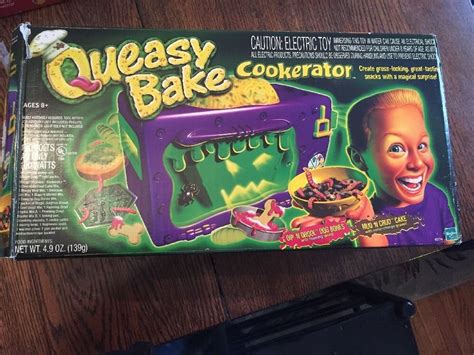 Easy Bake Oven Queasy Bake Cookerator Hasbro Box Plus Mixes Halloween