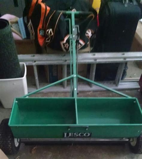 Lesco 36 Drop Spreader Excellent Cond 150 Cash U Pick Up Fort