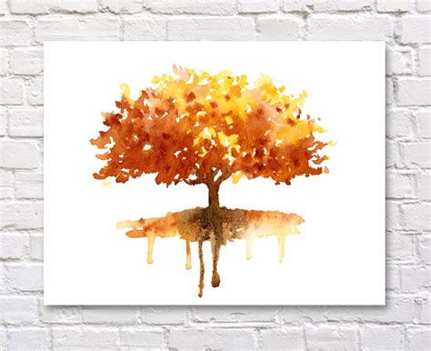 Fall Colors Watercolor at PaintingValley.com | Explore collection of ...