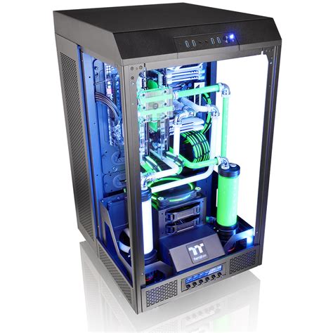 Thermaltake Tower 900 Black Case E Atx With Tempered Glass Sides