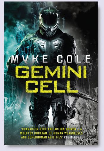 Cover Reveal Myke Coles Gemini Cell Zeno Agency Ltd